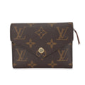 Louis Vuitton Louis Vuitton Monogram Canvas & Armagnac Leather Victorine Wallet