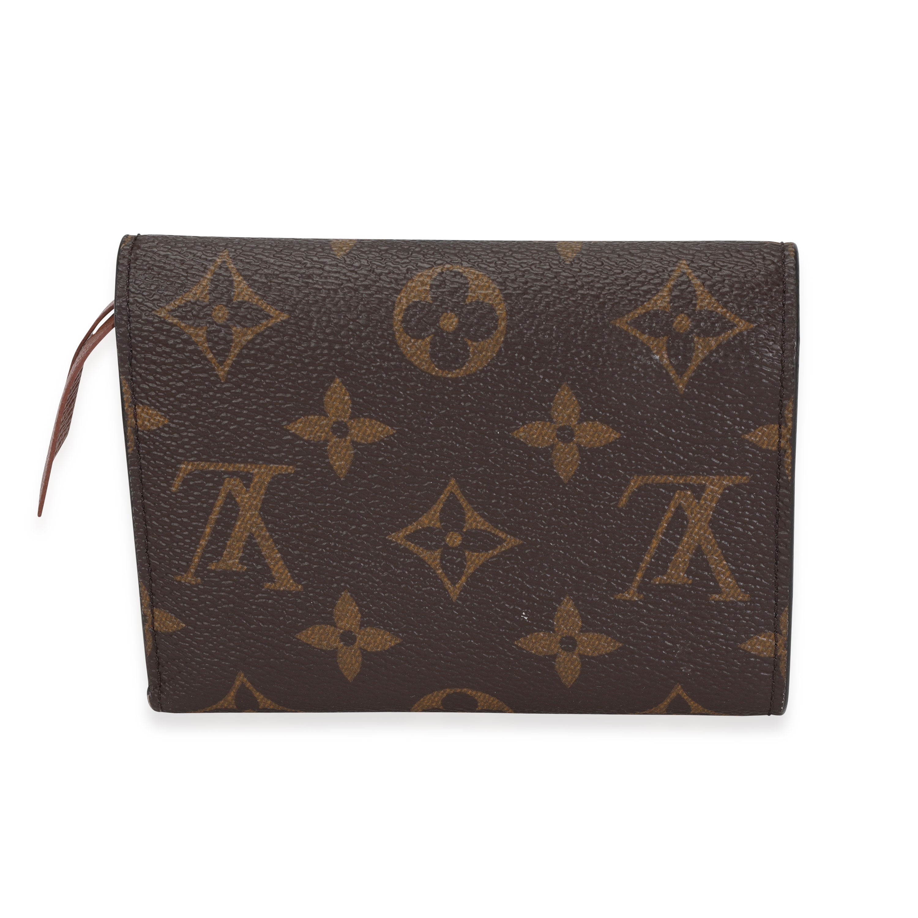 Louis Vuitton Louis Vuitton Monogram Canvas & Armagnac Leather Victorine Wallet