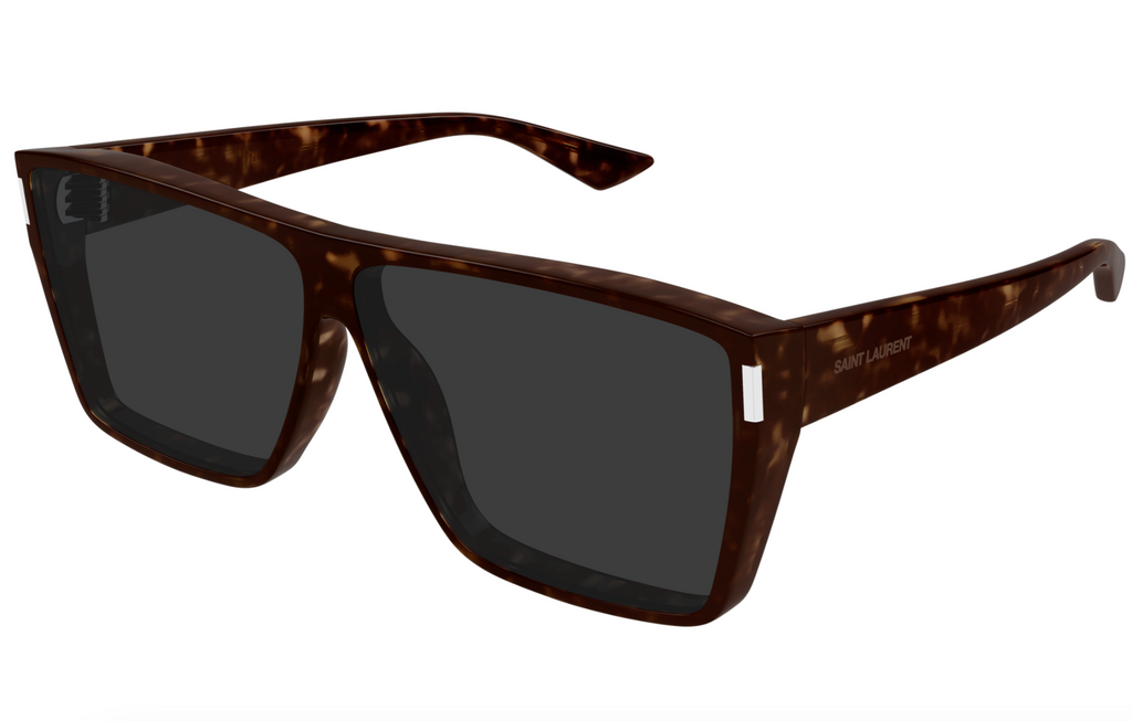 Saint Laurent SL 756-002 Havana square Sunglasses