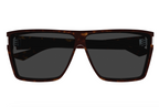 Saint Laurent SL 756-002 Havana square Sunglasses