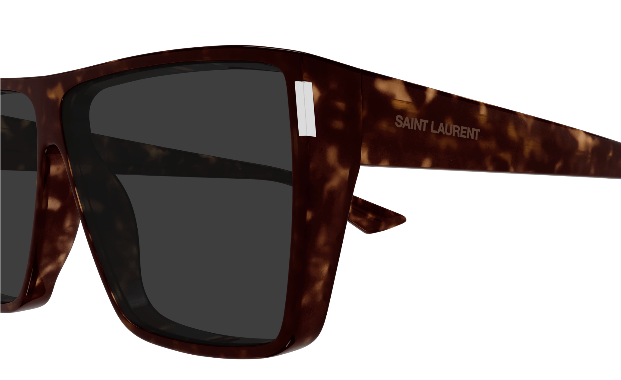 Saint Laurent SL 756-002 Havana square Sunglasses
