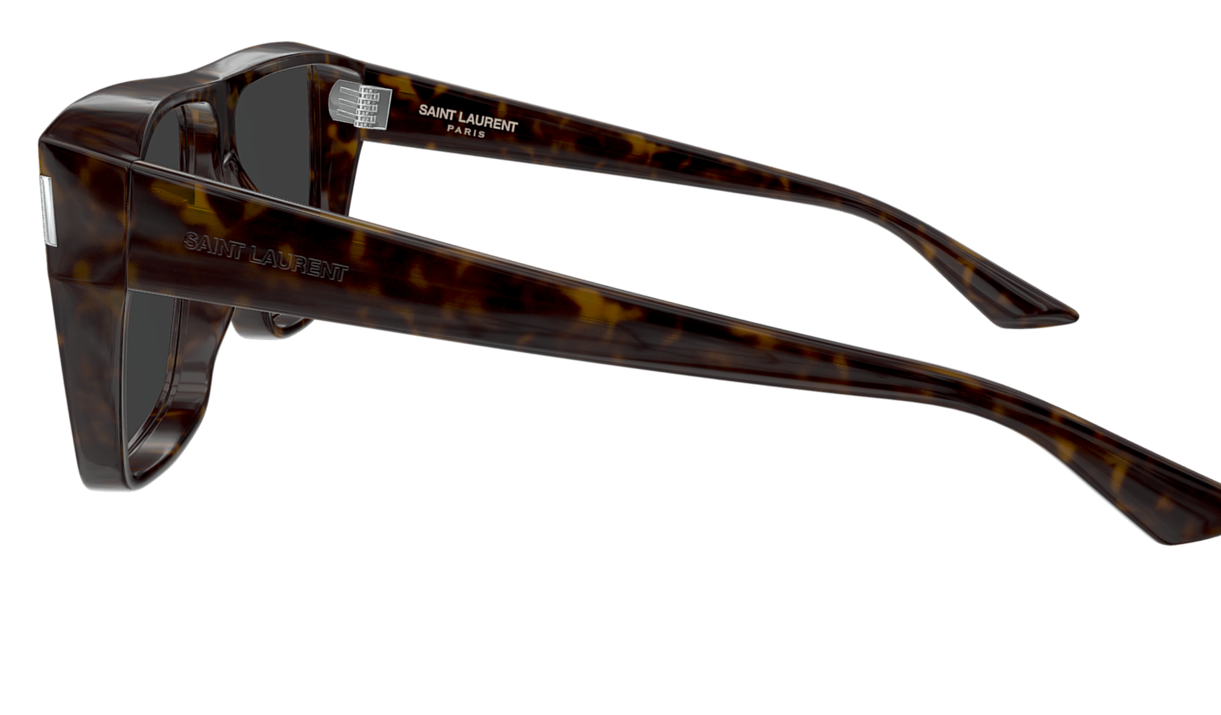 Saint Laurent SL 756-002 Havana square Sunglasses
