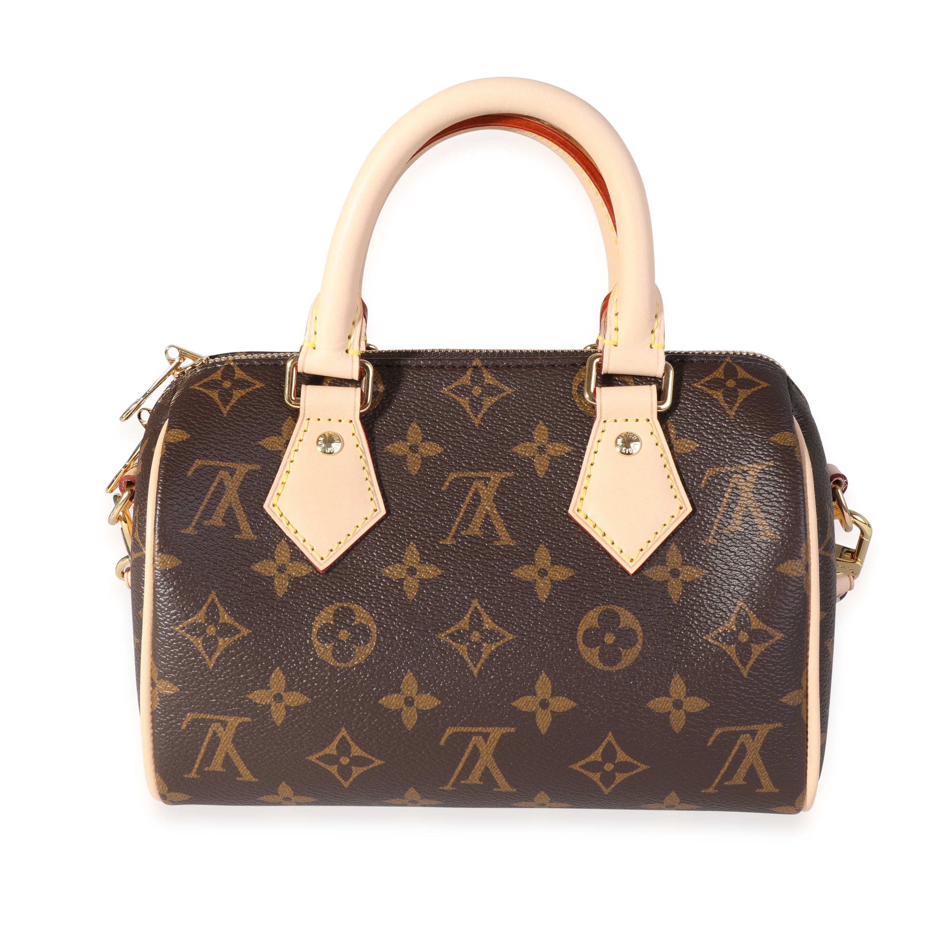 Louis Vuitton Louis Vuitton Brown Monogram Canvas Speedy Bandoulière 20