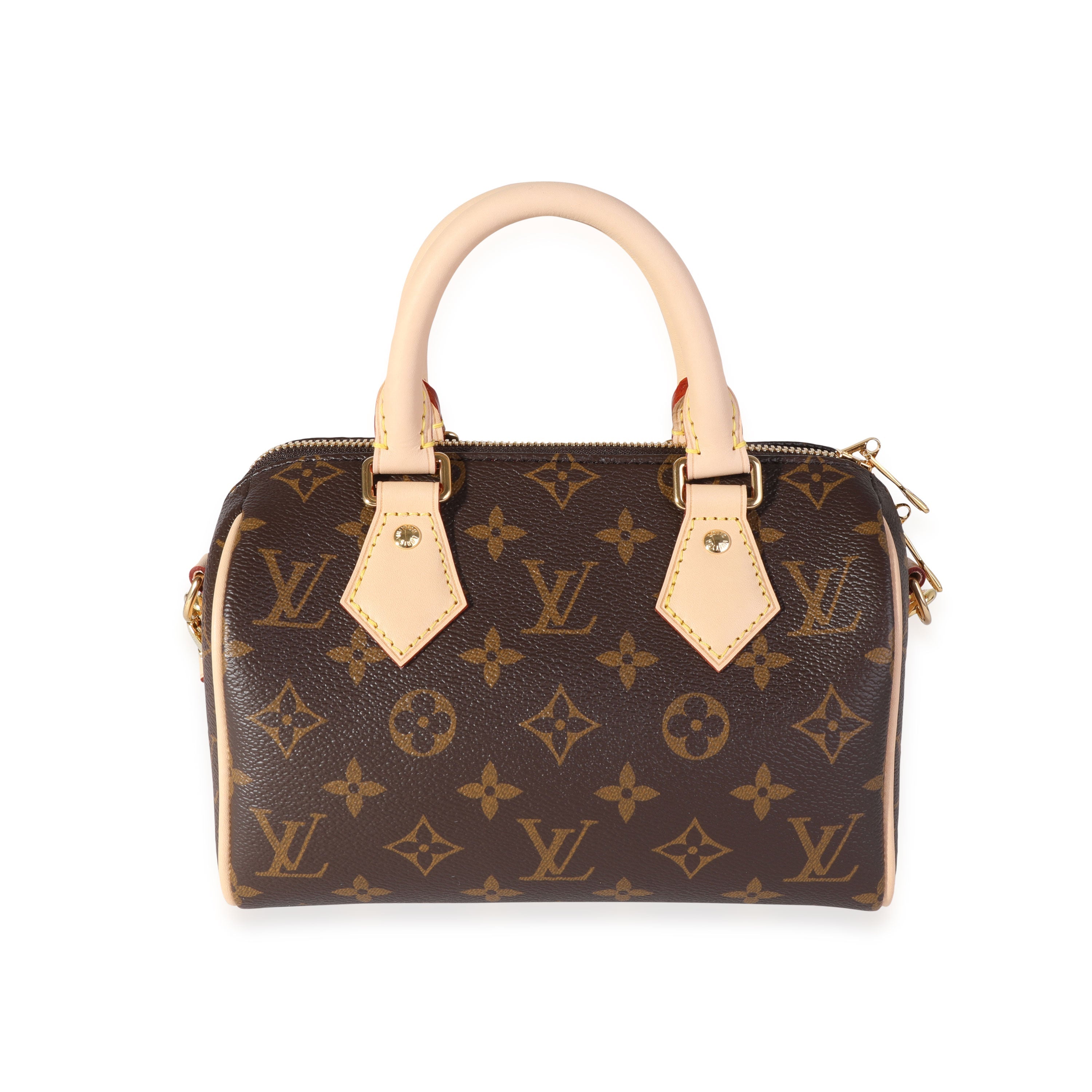Louis Vuitton Louis Vuitton Brown Monogram Canvas Speedy Bandoulière 20