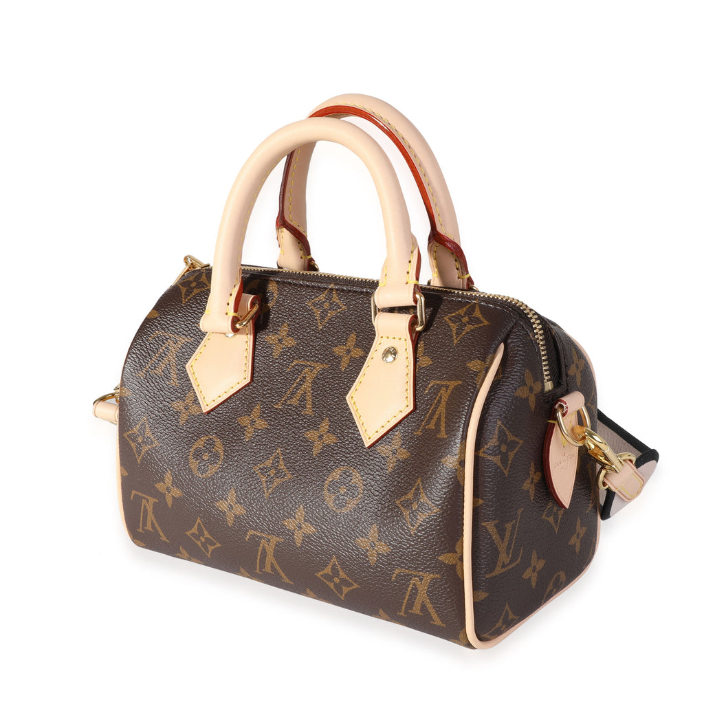 Louis Vuitton Louis Vuitton Brown Monogram Canvas Speedy Bandoulière 20