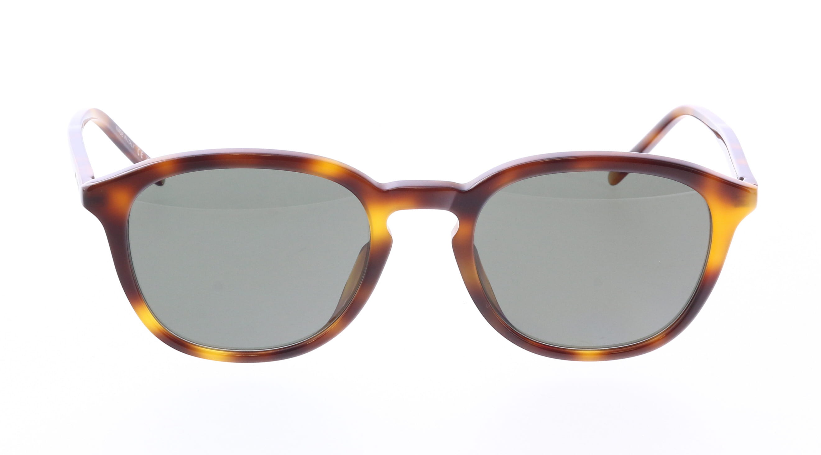 Saint Laurent SL 782/K-003 Understated Glow: Havana Tortoiseshell Round