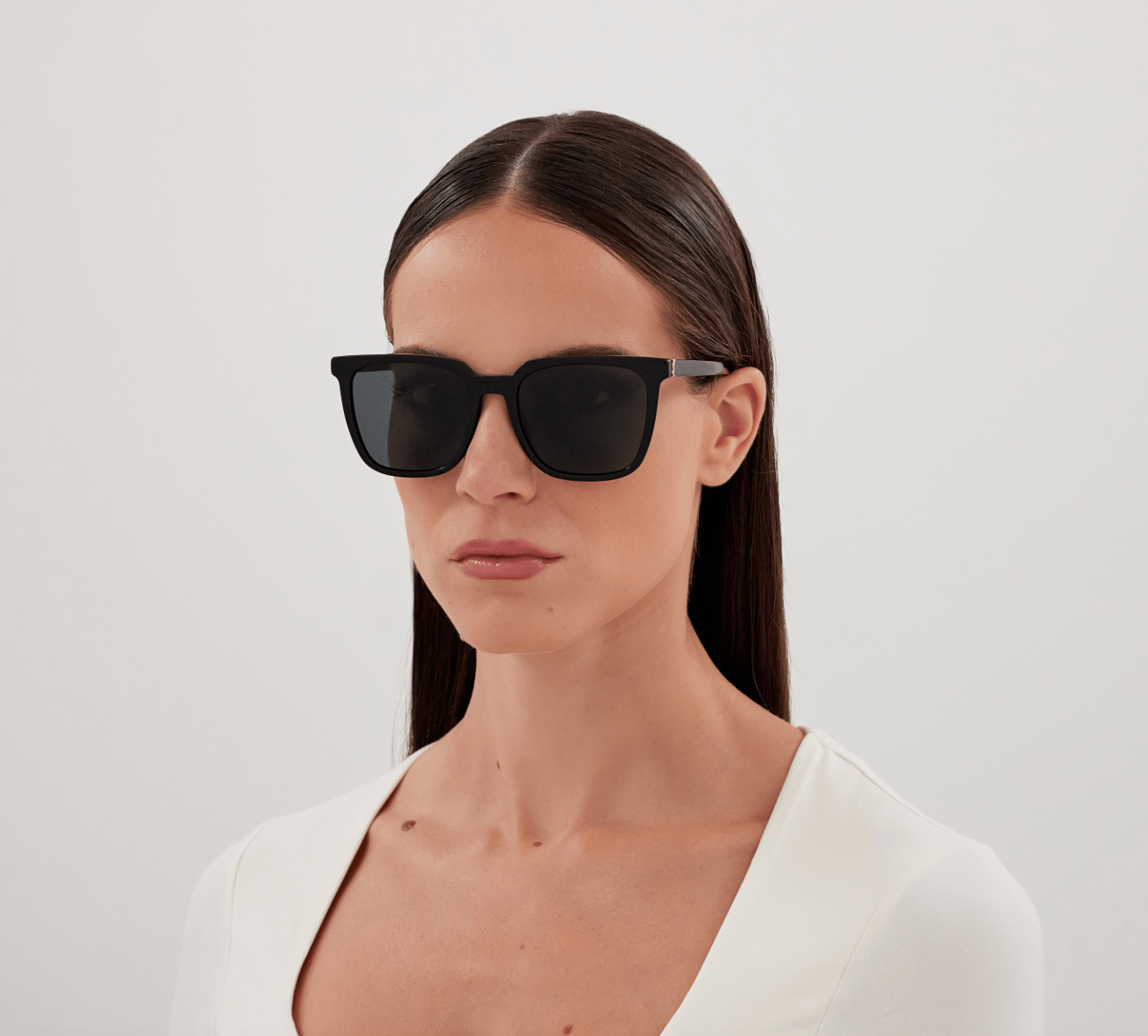 Saint Laurent SL M146-001 Black square Sunglasses