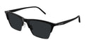 Saint Laurent SL 767 002 Shiny Black Cat-Eye Sunglasses