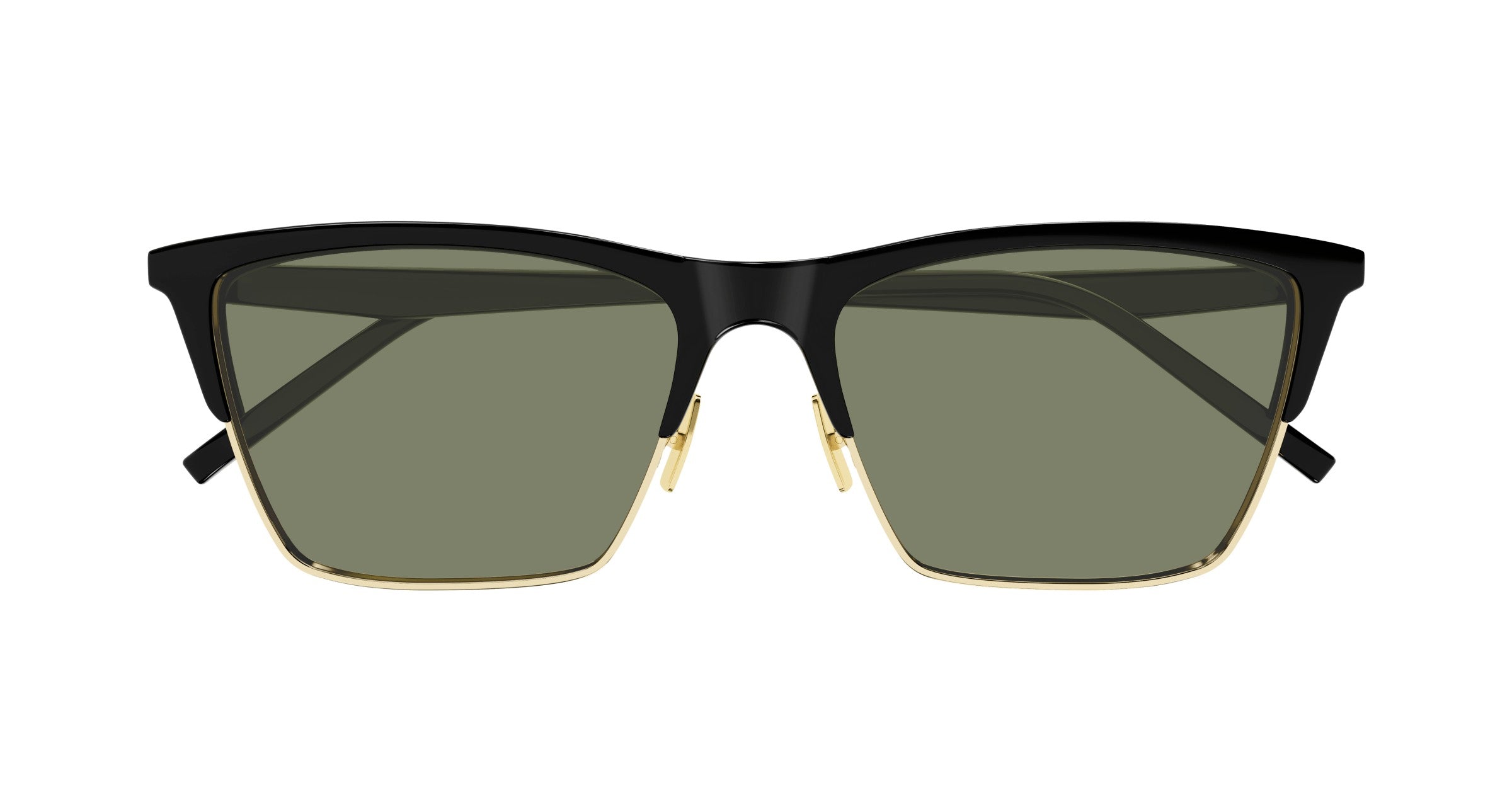 Saint Laurent SL 767-001 Rectangular Sunglasses in Classic Black