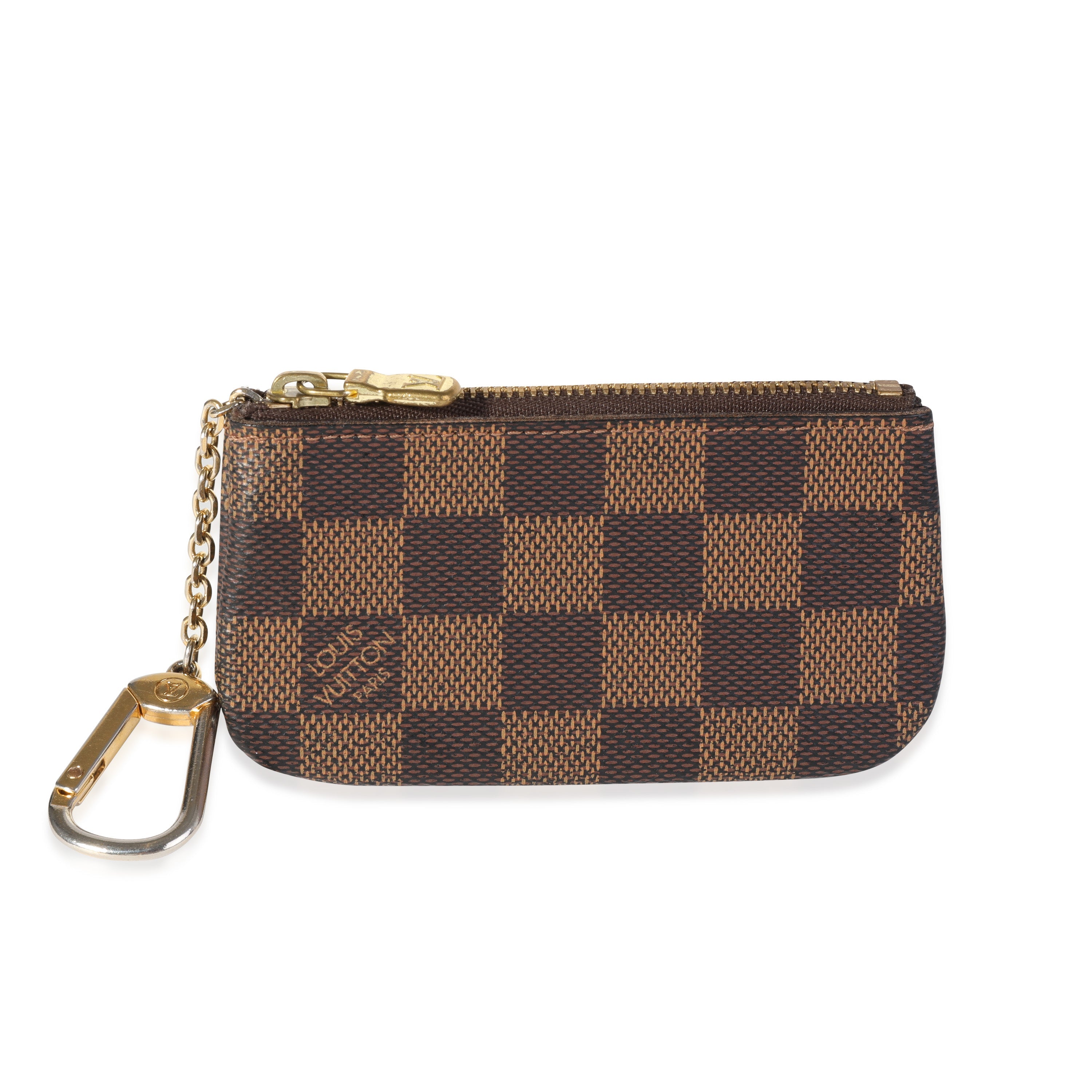 Louis Vuitton Louis Vuitton Damier Ebene Canvas Key Pouch