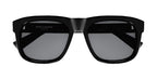 Saint Laurent SL 558-010 Oversized Black Square Sunglasses
