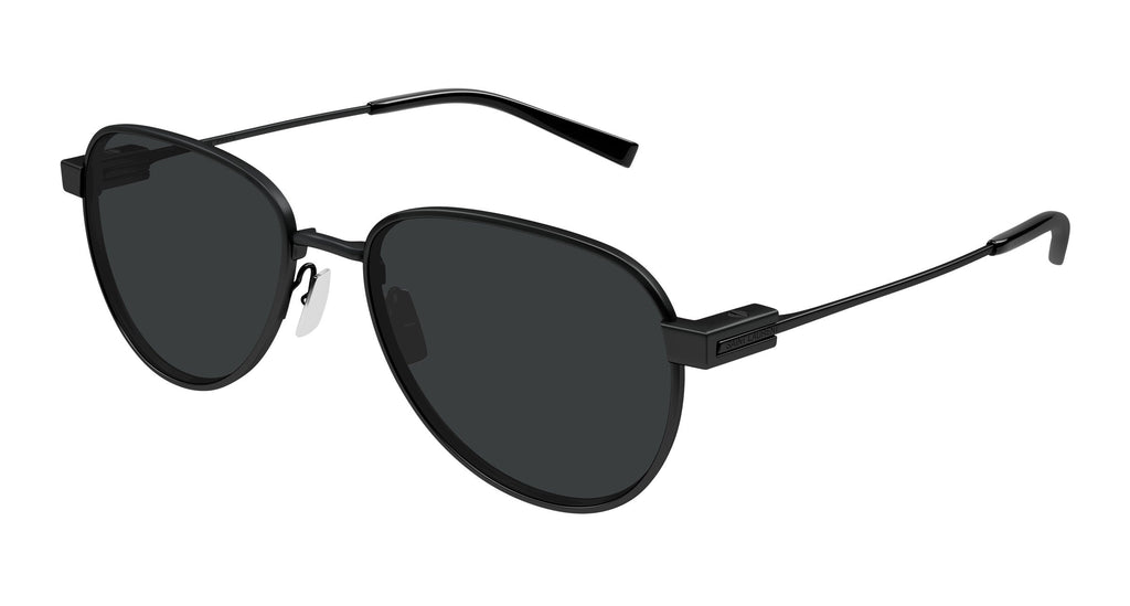 Saint Laurent SL 772-001 Black Metal Aviator Sunglasses