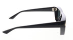 Saint Laurent SL 757-001 Black Rectangular Sunglasses