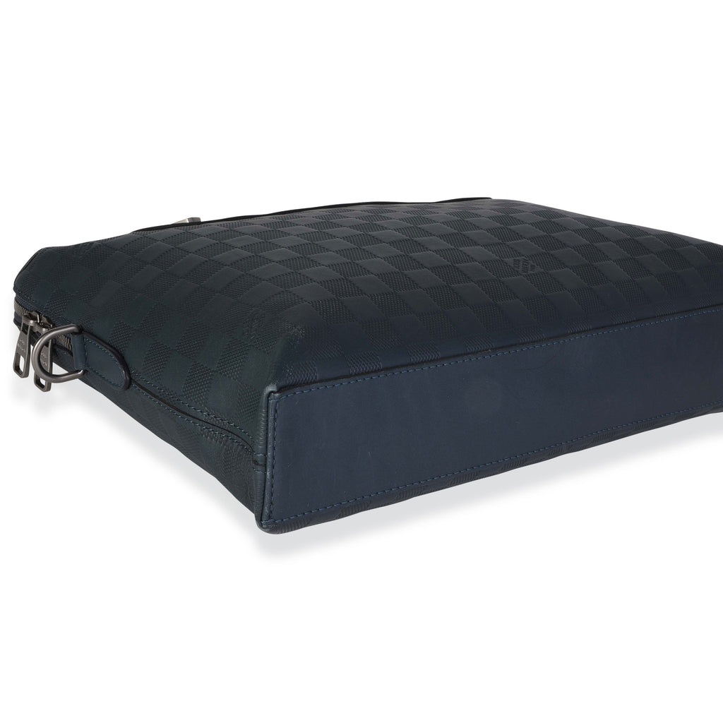 Louis Vuitton LV Cobalt Damier Infini Porte-Documents Jour