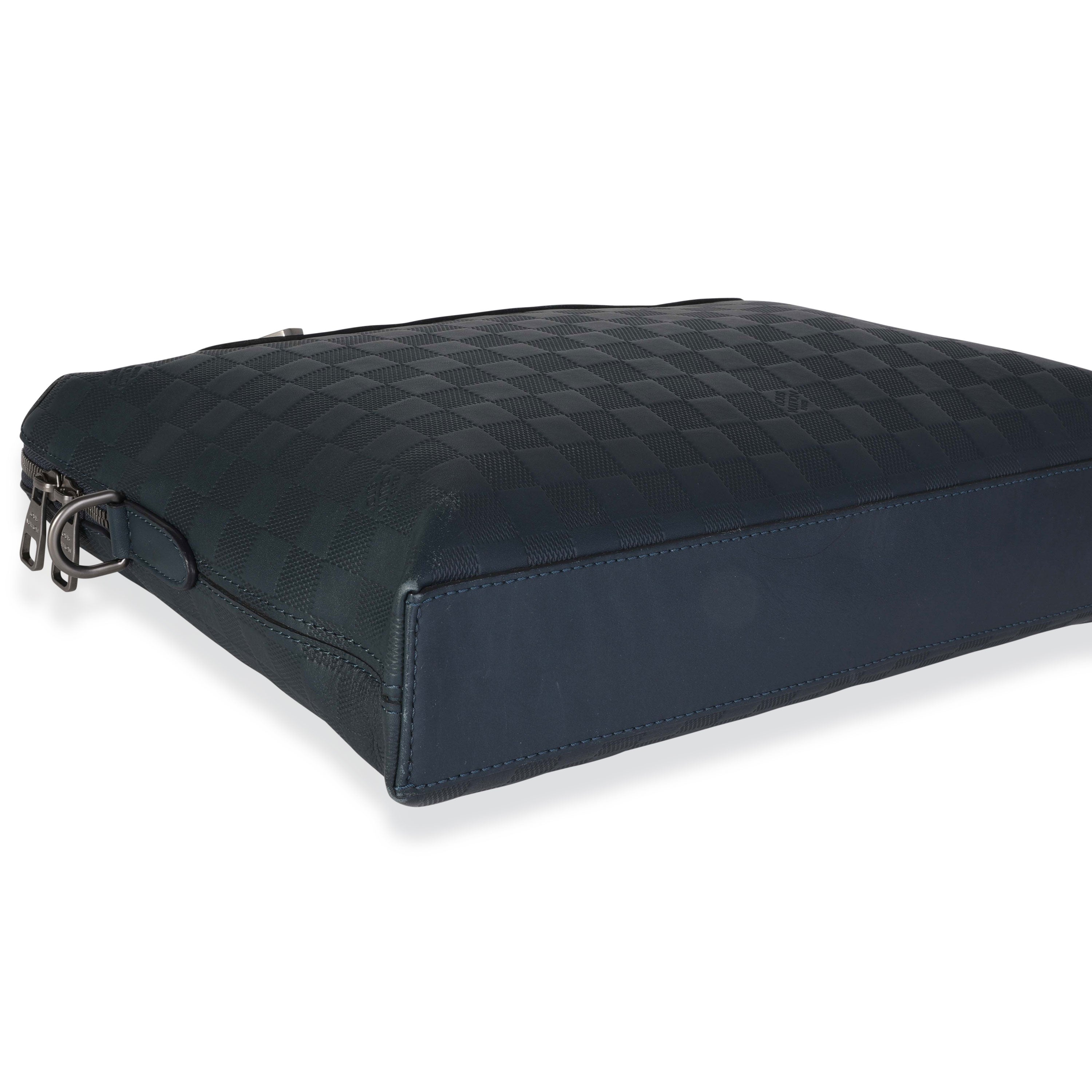 Louis Vuitton LV Cobalt Damier Infini Porte-Documents Jour