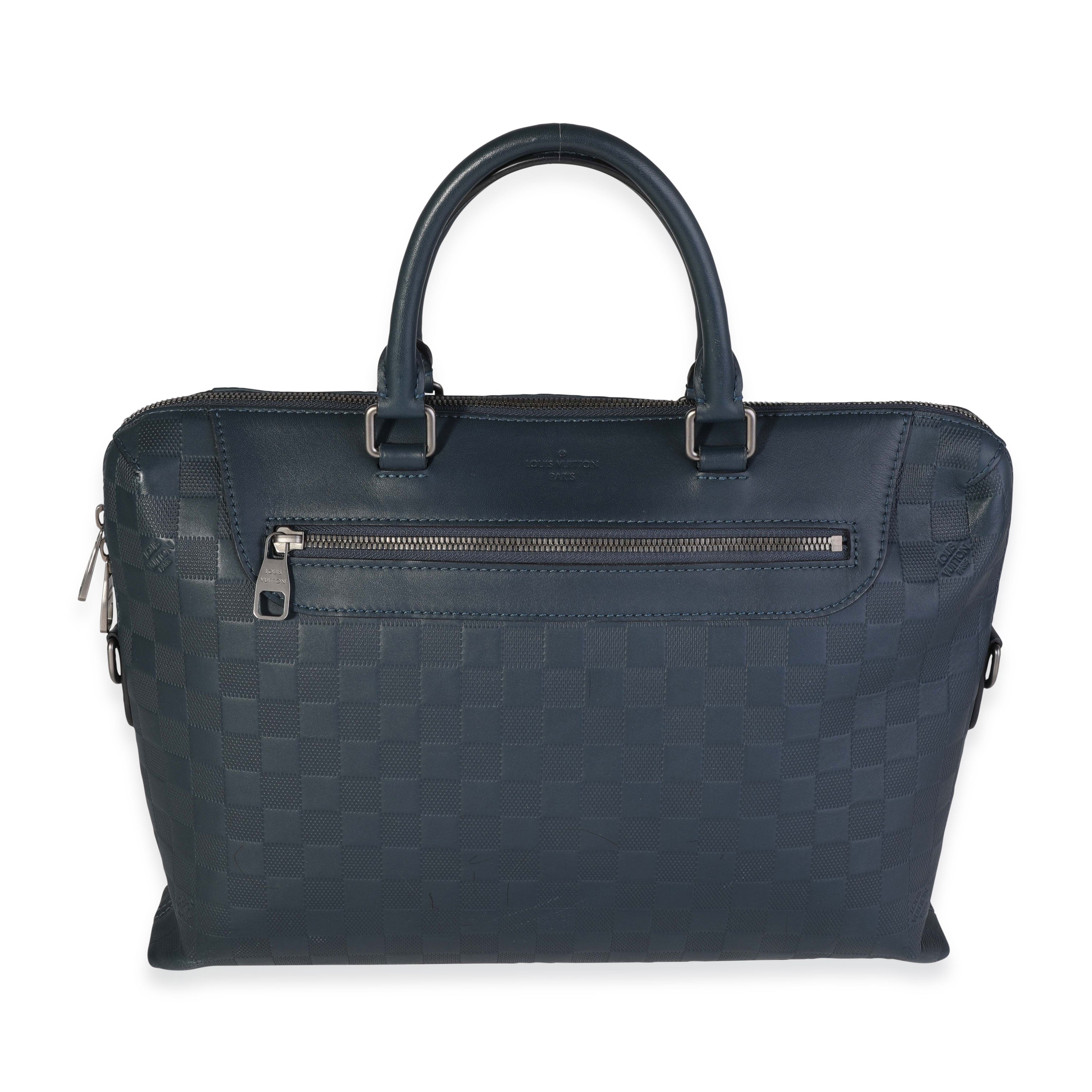Louis Vuitton LV Cobalt Damier Infini Porte-Documents Jour