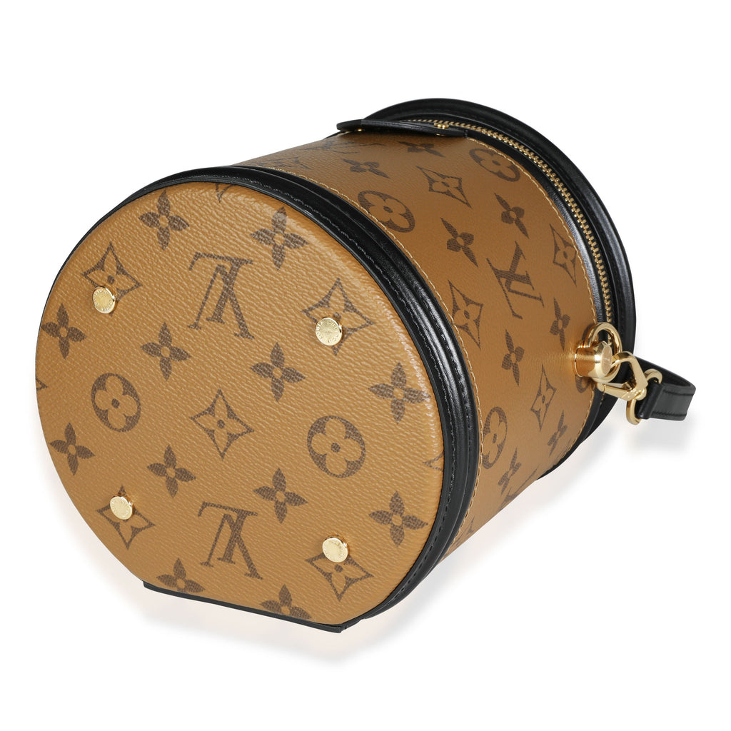Louis Vuitton Louis Vuitton Monogram Reverse Canvas & Black Calfskin Cannes