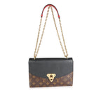 Louis Vuitton Louis Vuitton Monogram Canvas & Black Grained Leather Saint-Placide