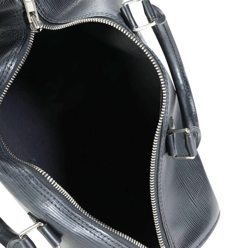 Louis Vuitton Louis Vuitton Black Epi Leather Speedy 35