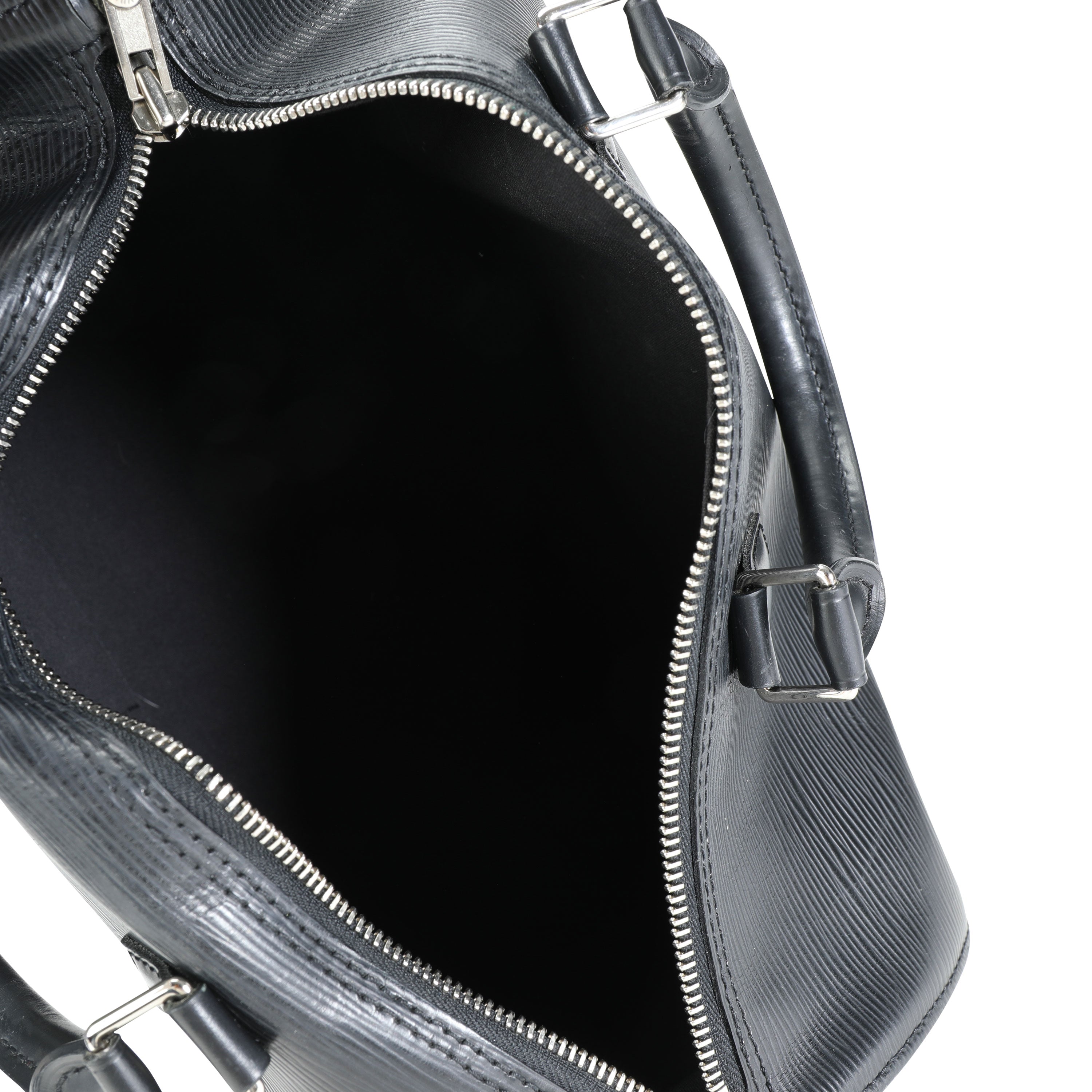 Louis Vuitton Louis Vuitton Black Epi Leather Speedy 35