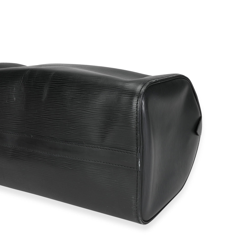 Louis Vuitton Louis Vuitton Black Epi Leather Speedy 35