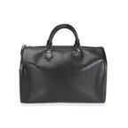 Louis Vuitton Louis Vuitton Black Epi Leather Speedy 35