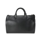 Louis Vuitton Louis Vuitton Black Epi Leather Speedy 35