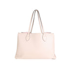 Louis Vuitton Greige Grained Calf Leather Lockme Shopper