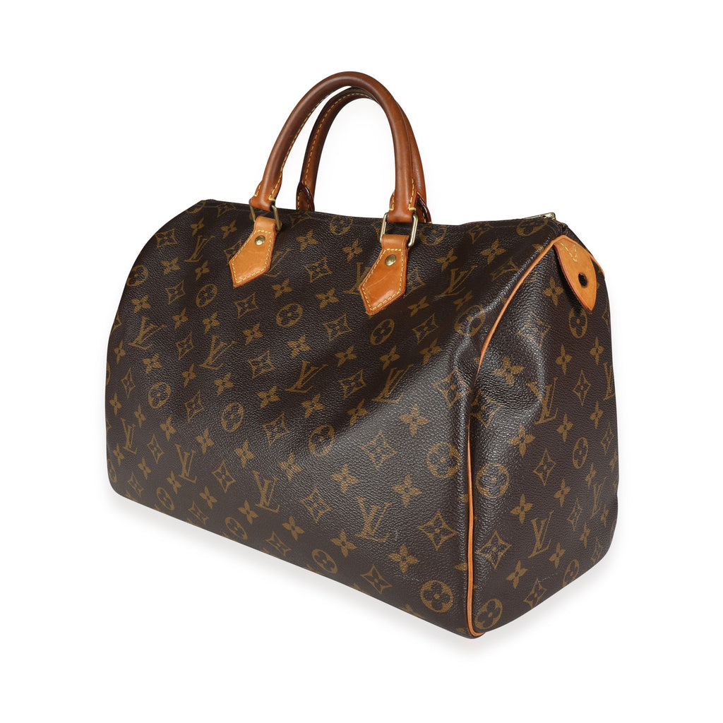 Louis Vuitton Louis Vuitton Monogram Canvas Speedy 35