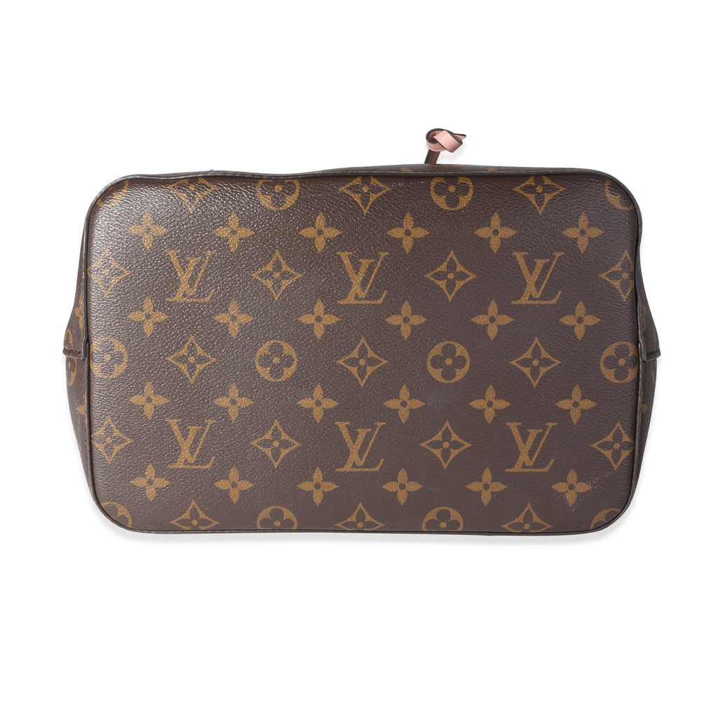 Louis Vuitton Louis Vuitton Monogram Canvas & Rose Poudré Pink NéoNoé Bucket Bag