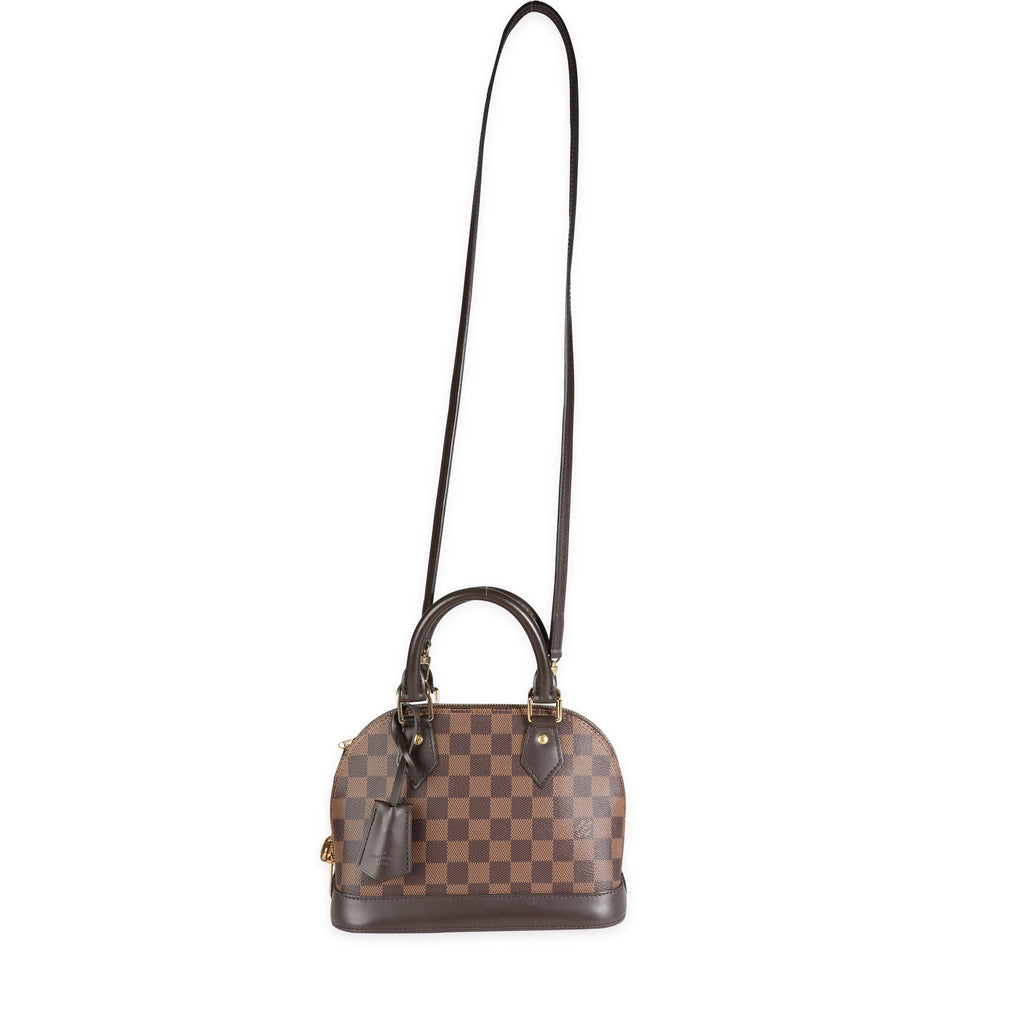 Louis Vuitton Louis Vuitton Damier Ebene Canvas Alma BB