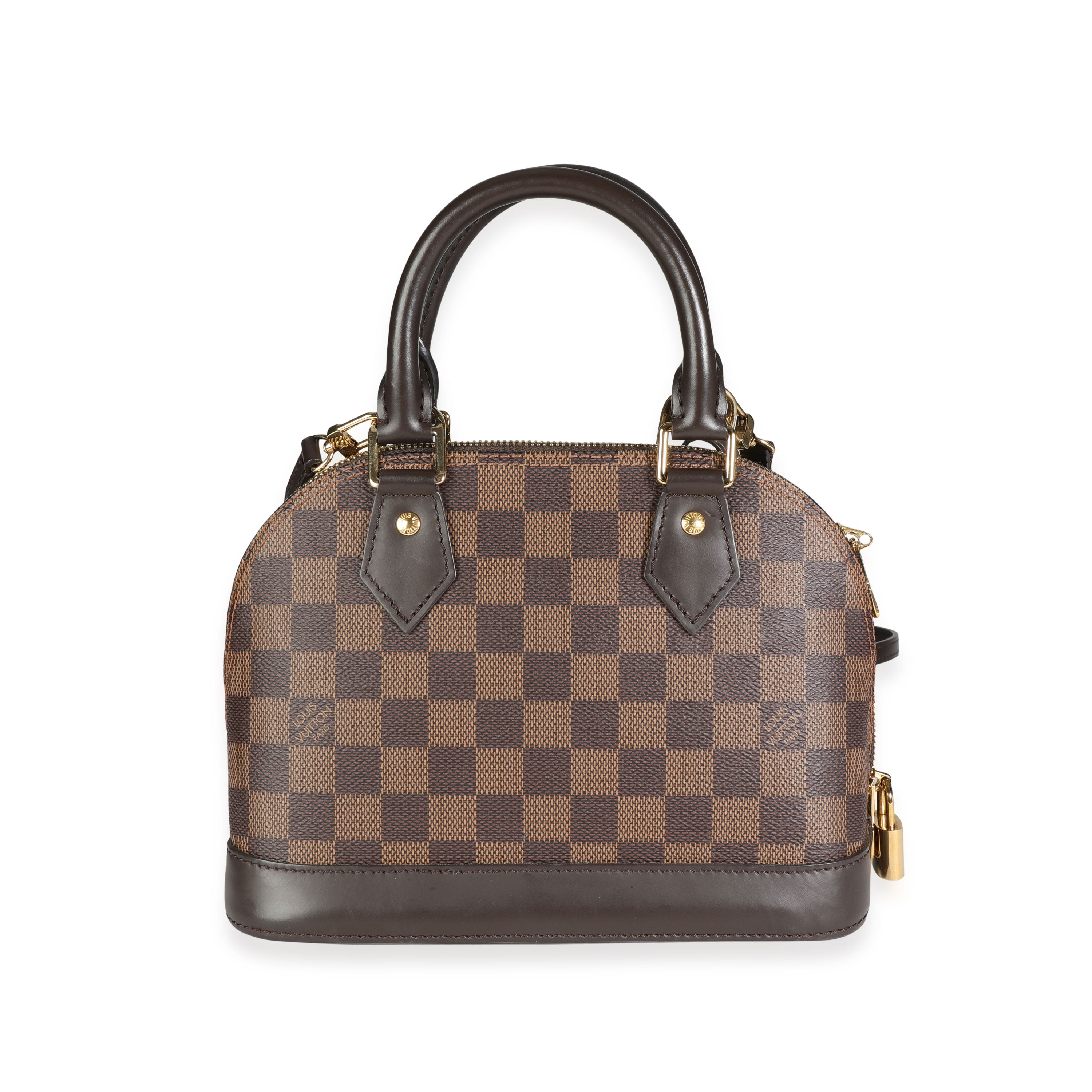 Louis Vuitton Louis Vuitton Damier Ebene Canvas Alma BB