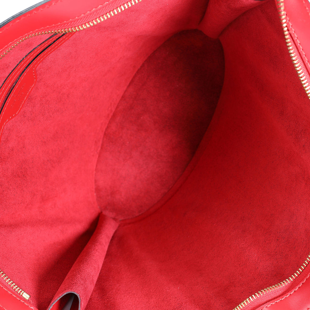 Louis Vuitton Louis Vuitton Red Epi Leather Saint Jacques PM