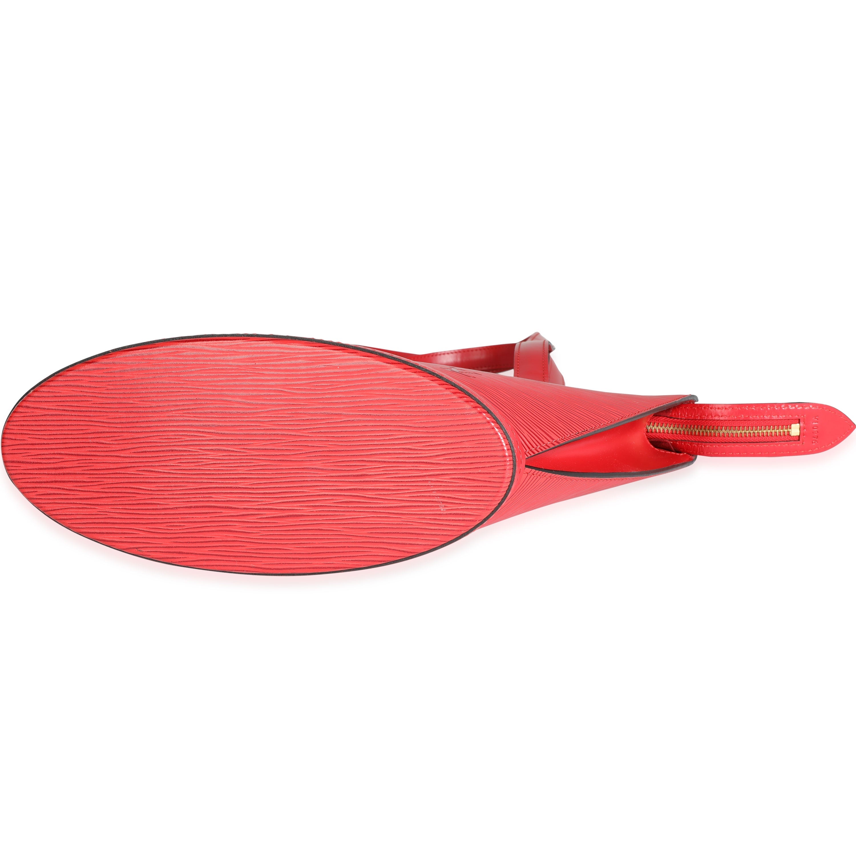 Louis Vuitton Louis Vuitton Red Epi Leather Saint Jacques PM