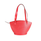Louis Vuitton Louis Vuitton Red Epi Leather Saint Jacques PM