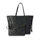 Louis Vuitton Louis Vuitton Black  Monogram Empreinte Giant Neverfull MM