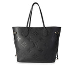 Louis Vuitton Louis Vuitton Black  Monogram Empreinte Giant Neverfull MM