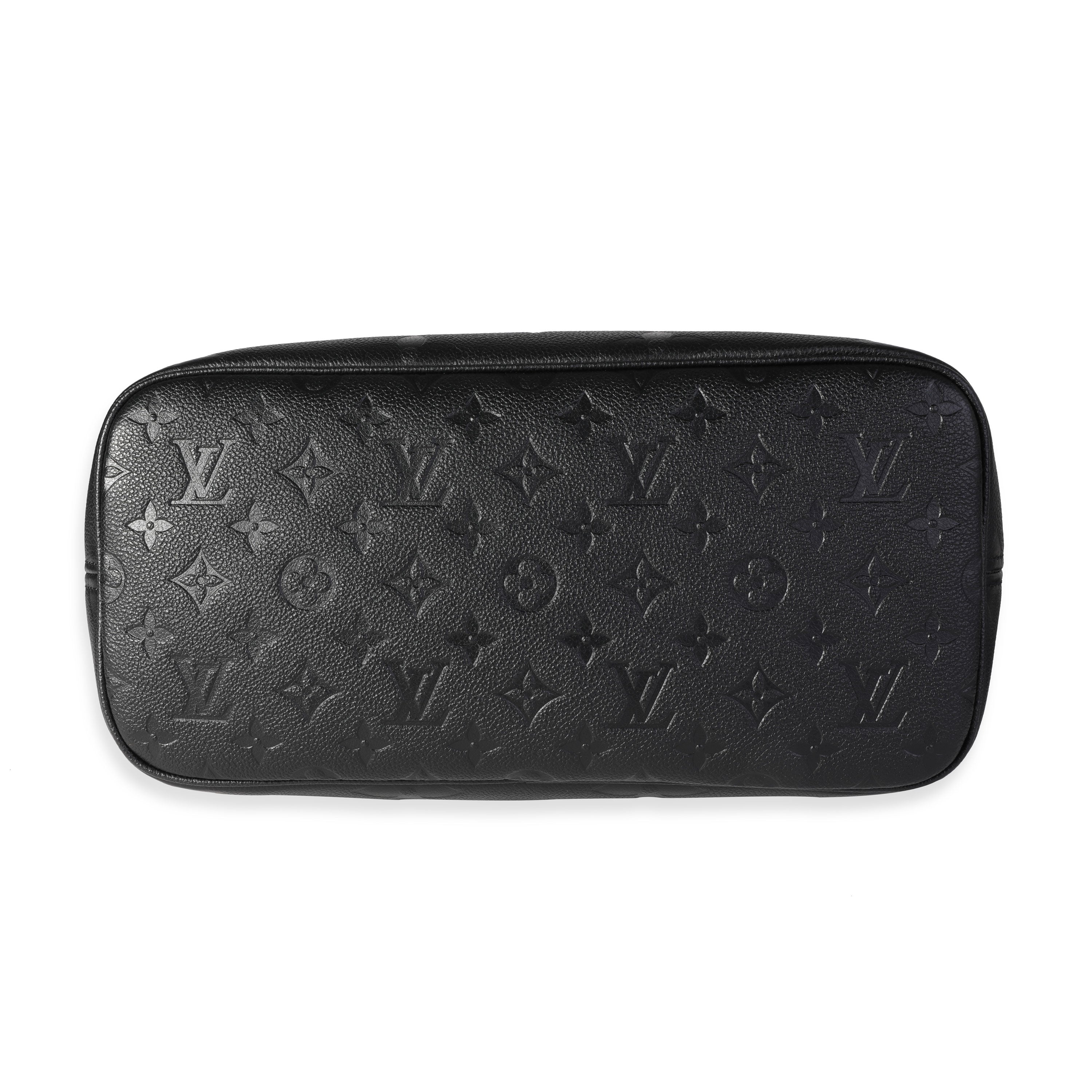 Louis Vuitton Louis Vuitton Black  Monogram Empreinte Giant Neverfull MM
