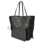 Louis Vuitton Louis Vuitton Black  Monogram Empreinte Giant Neverfull MM