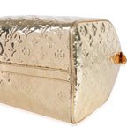 Louis Vuitton Louis Vuitton Limited Edition Gold Monogram Miroir Speedy 35