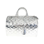 Louis Vuitton Louis Vuitton Limited Edition Silver Monogram Miroir Speedy 35