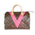 Louis Vuitton Louis Vuitton Monogram Canvas & Grenade V Speedy 30