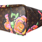 Louis Vuitton Louis Vuitton Monogram Canvas Roses Neverfull MM