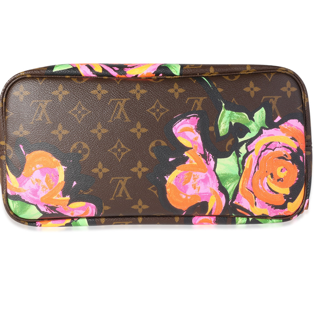Louis Vuitton Louis Vuitton Monogram Canvas Roses Neverfull MM