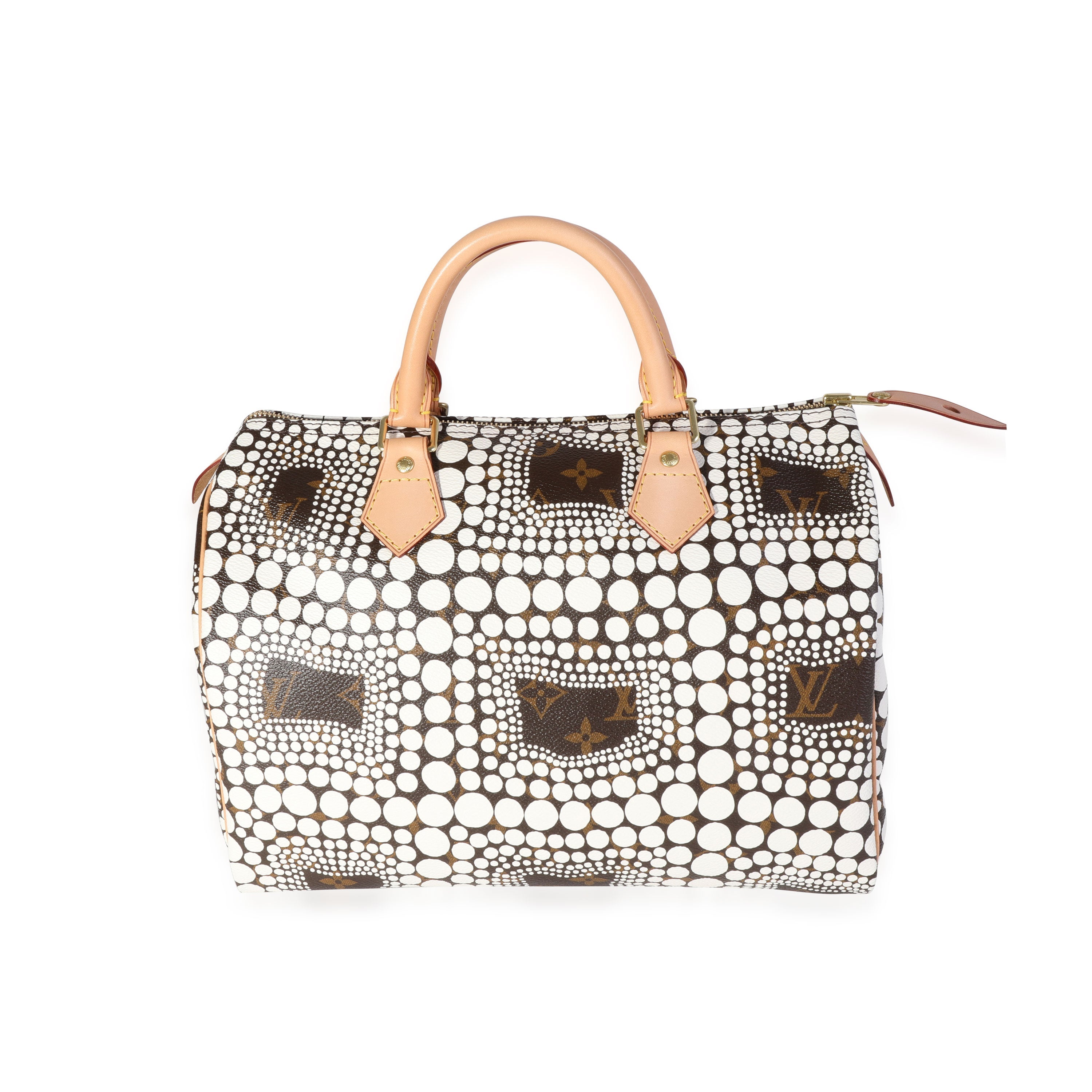 Louis Vuitton Louis Vuitton x Yayoi Kusama White Infinity Dots Monogram Canvas Speedy 30