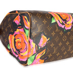 Louis Vuitton Louis Vuitton Monogram Canvas Roses Speedy 30