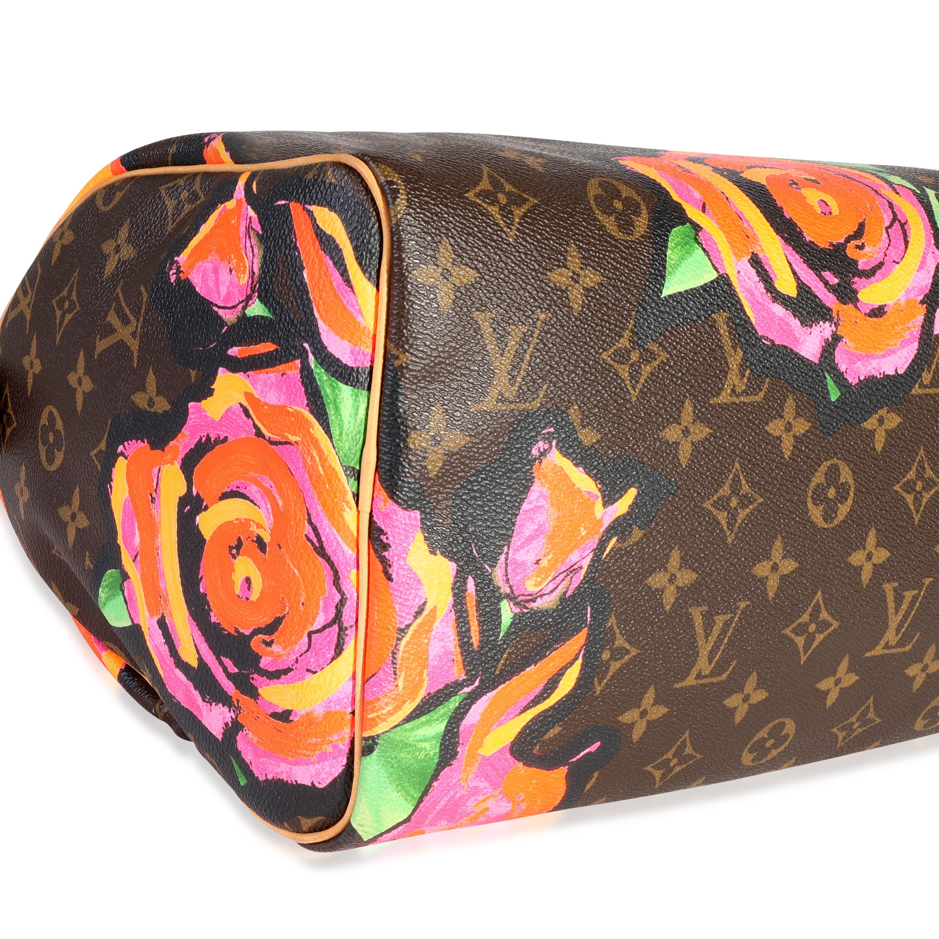 Louis Vuitton Louis Vuitton Monogram Canvas Roses Speedy 30