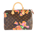 Louis Vuitton Louis Vuitton Monogram Canvas Roses Speedy 30