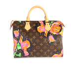 Louis Vuitton Louis Vuitton Monogram Canvas Roses Speedy 30