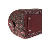 Louis Vuitton Louis Vuitton Limited Edition Burgundy Monogram Sequin Sunshine Express Speedy